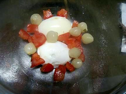 recette poisson et anchois et oeuf en gelés.