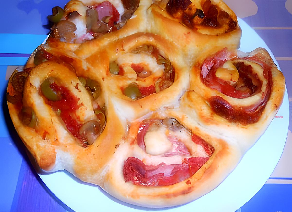 recette PIZZA  ARROTOLATA