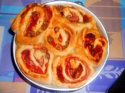 recette PIZZA  ARROTOLATA