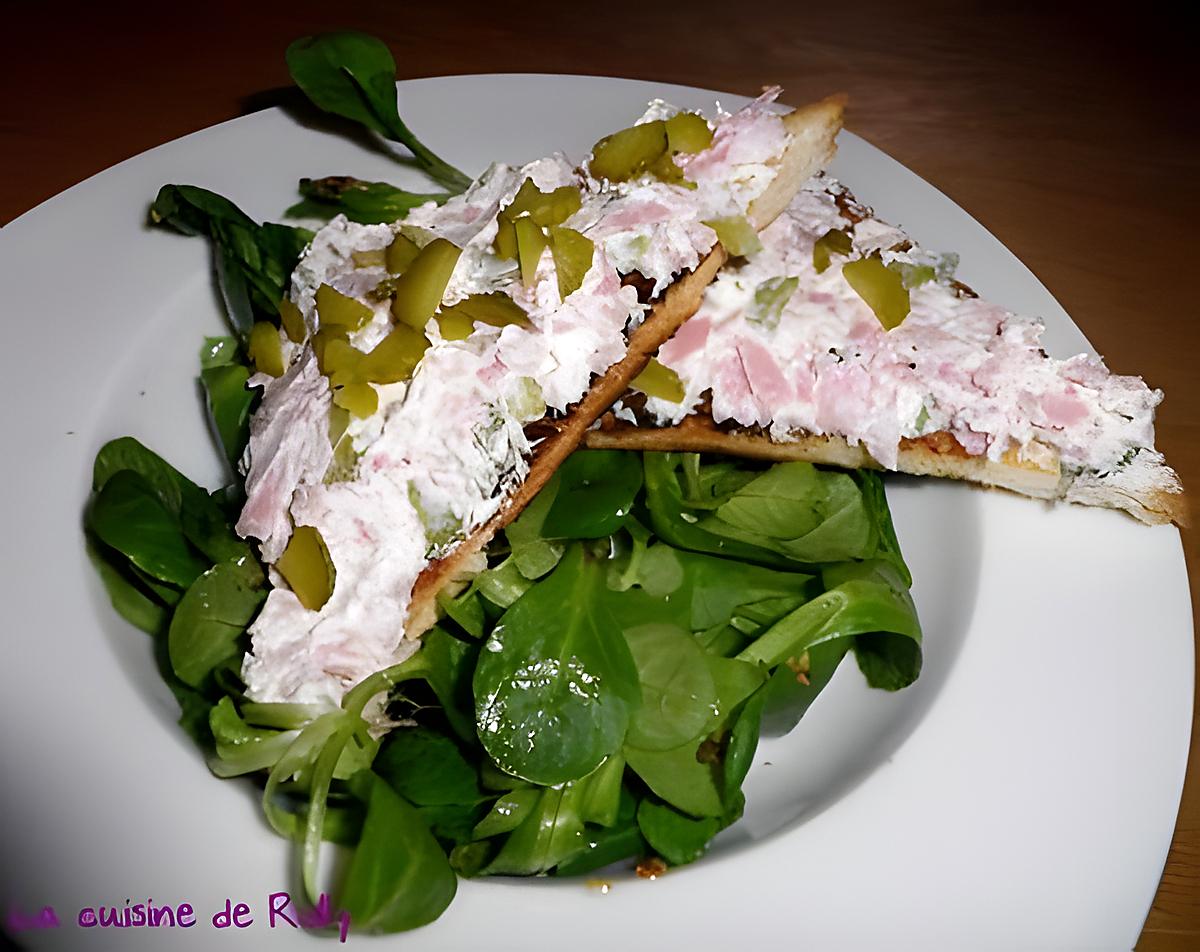 recette Rillettes de jambon et cornichon