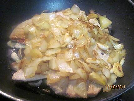 recette Escalopes de porc aux champignons à la crème fraiche.