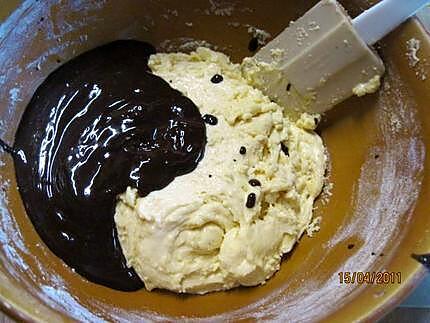 recette Gâteau au chocolat et fruits confits.