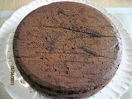 recette Gâteau au chocolat et fruits confits.