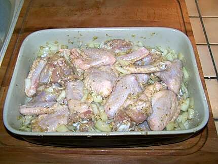 recette Ailerons de poulet marinés