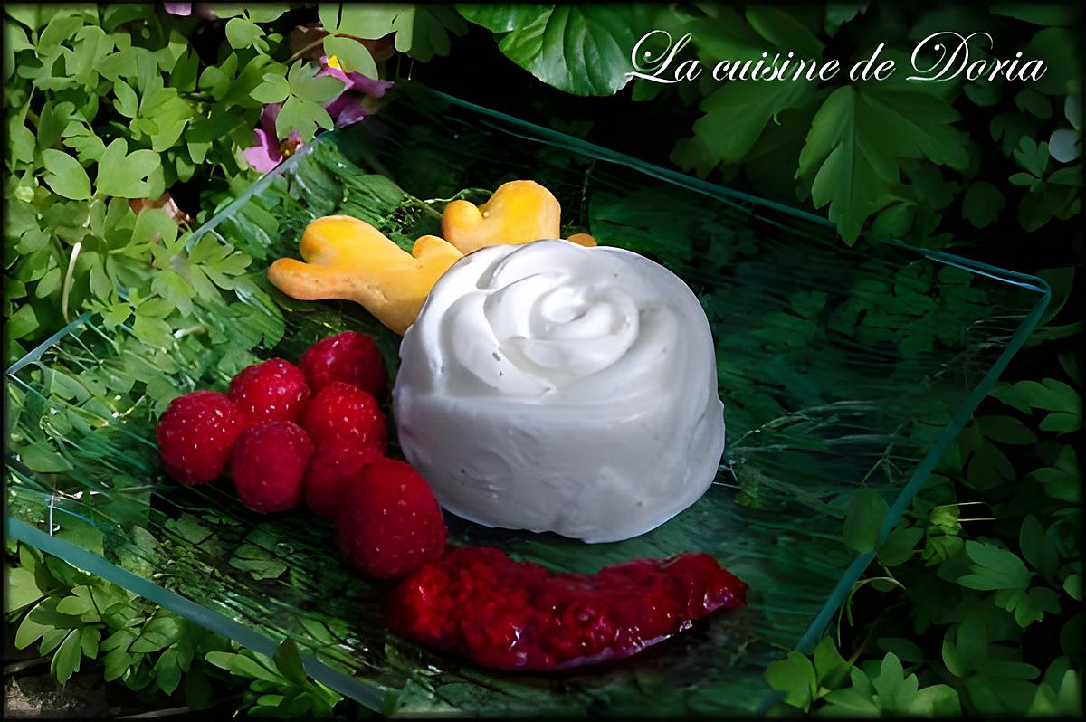 recette Rose de fromage blanc