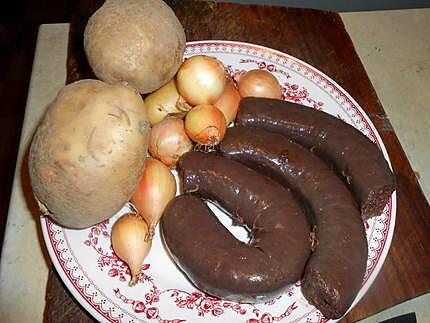 recette Parmentier de boudin noir