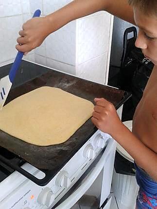 recette le roulé arc en ciel de Melvin