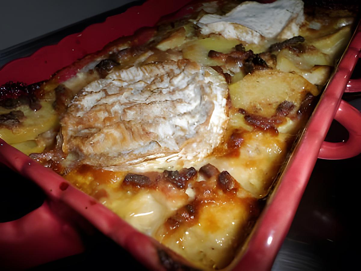 recette Tartiflette rustique