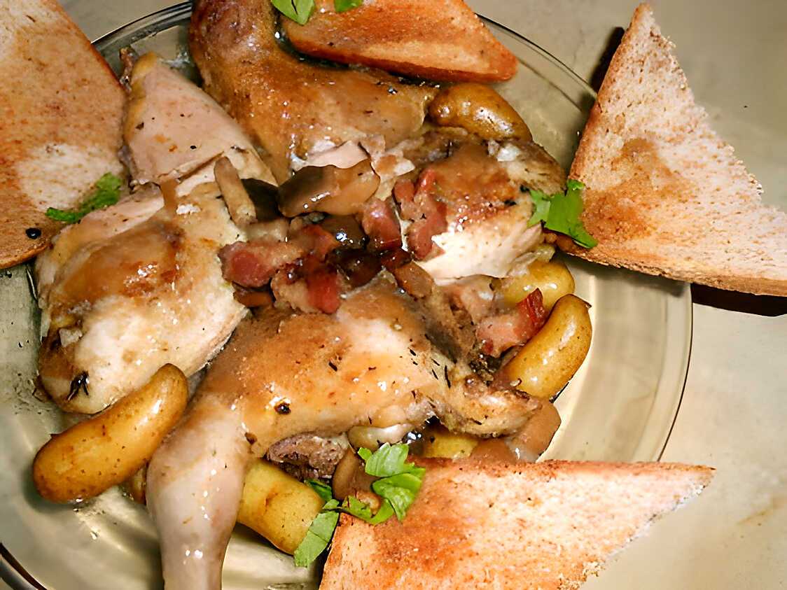 Recette de Faisan en cocotte forestiére