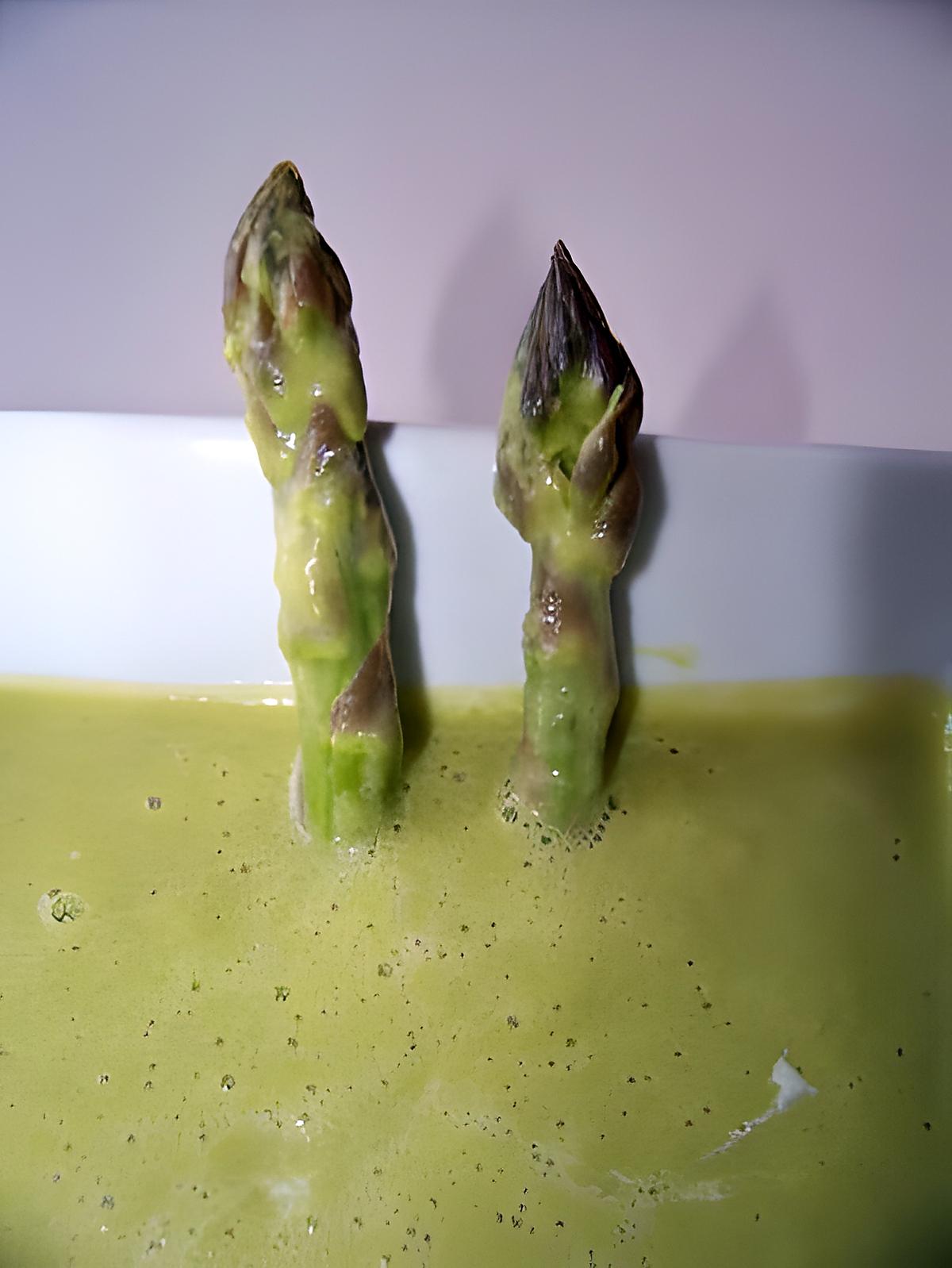 recette gaspacho d'asperges vertes!!!!!!!