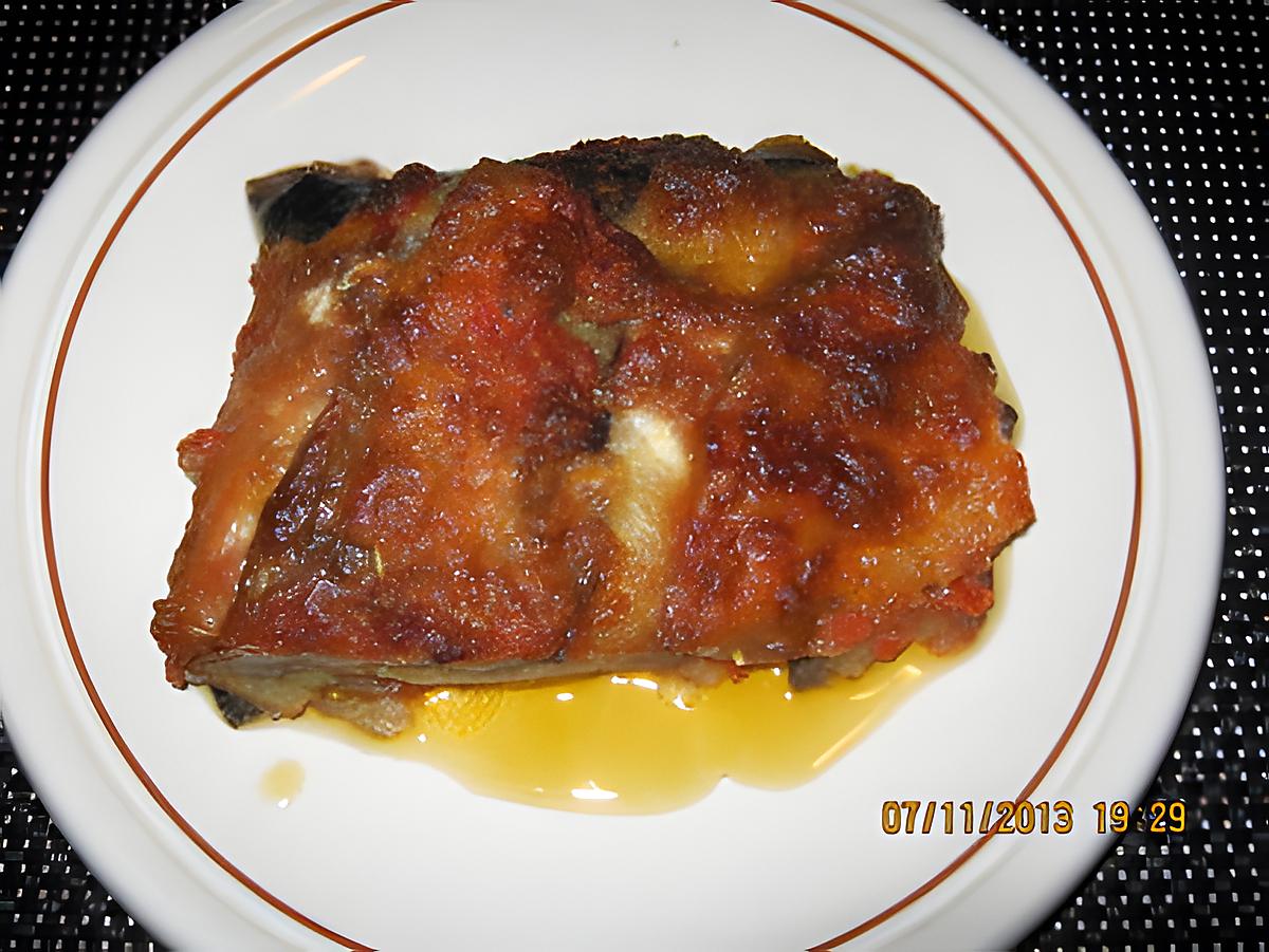 recette PARMIGIANA ( aubergine à la parmesane)