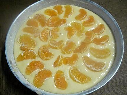 recette Gâteau yaourt aux clémentines.