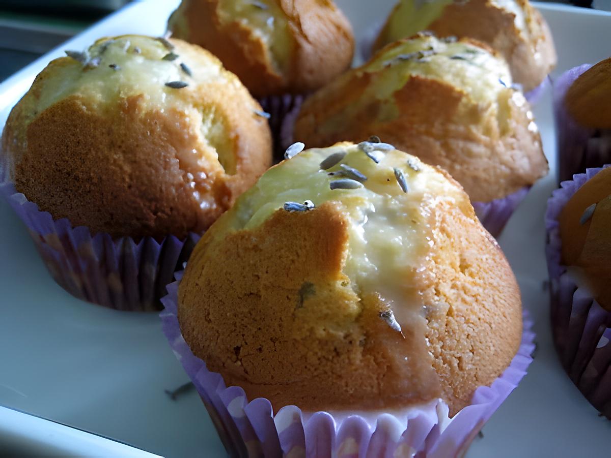 recette Muffins à la lavande