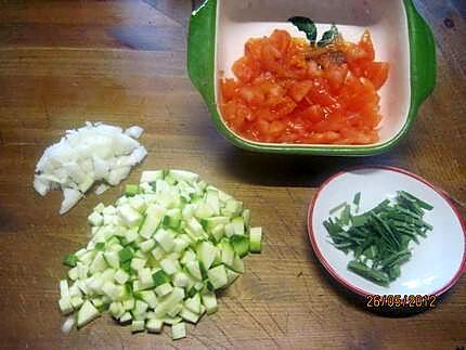 recette Tagliatelles au boeuf et légumes.