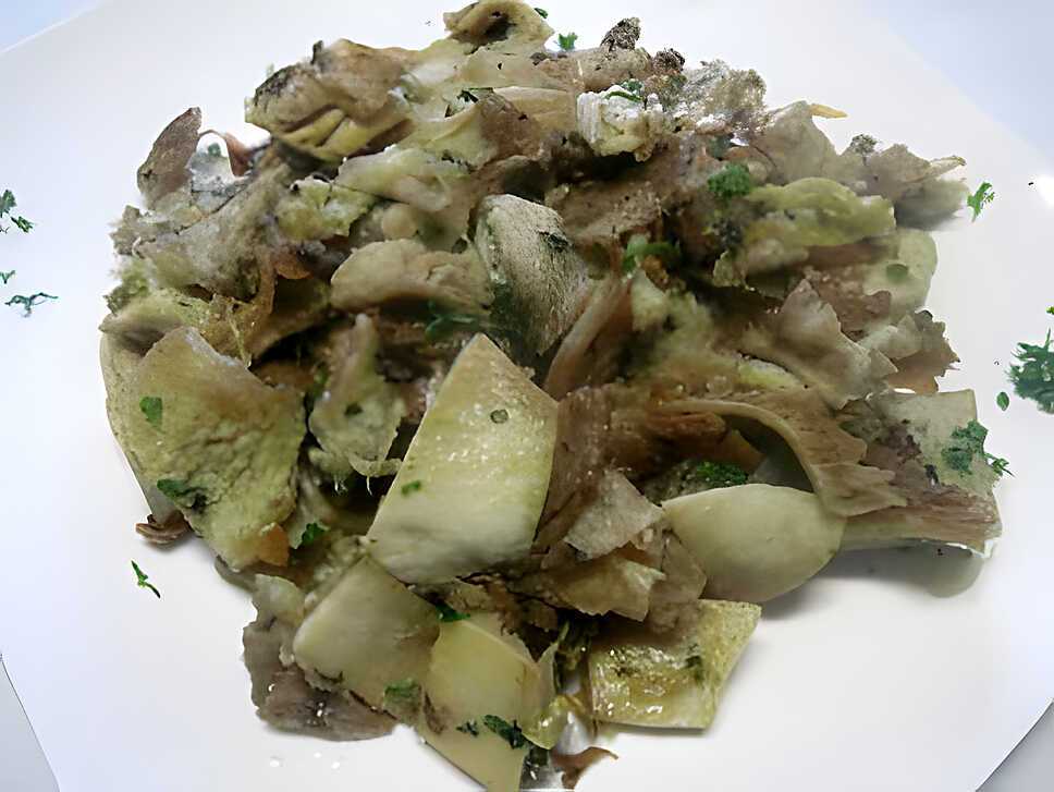 recette Triple de boeuf cuites sautées à la persillade.