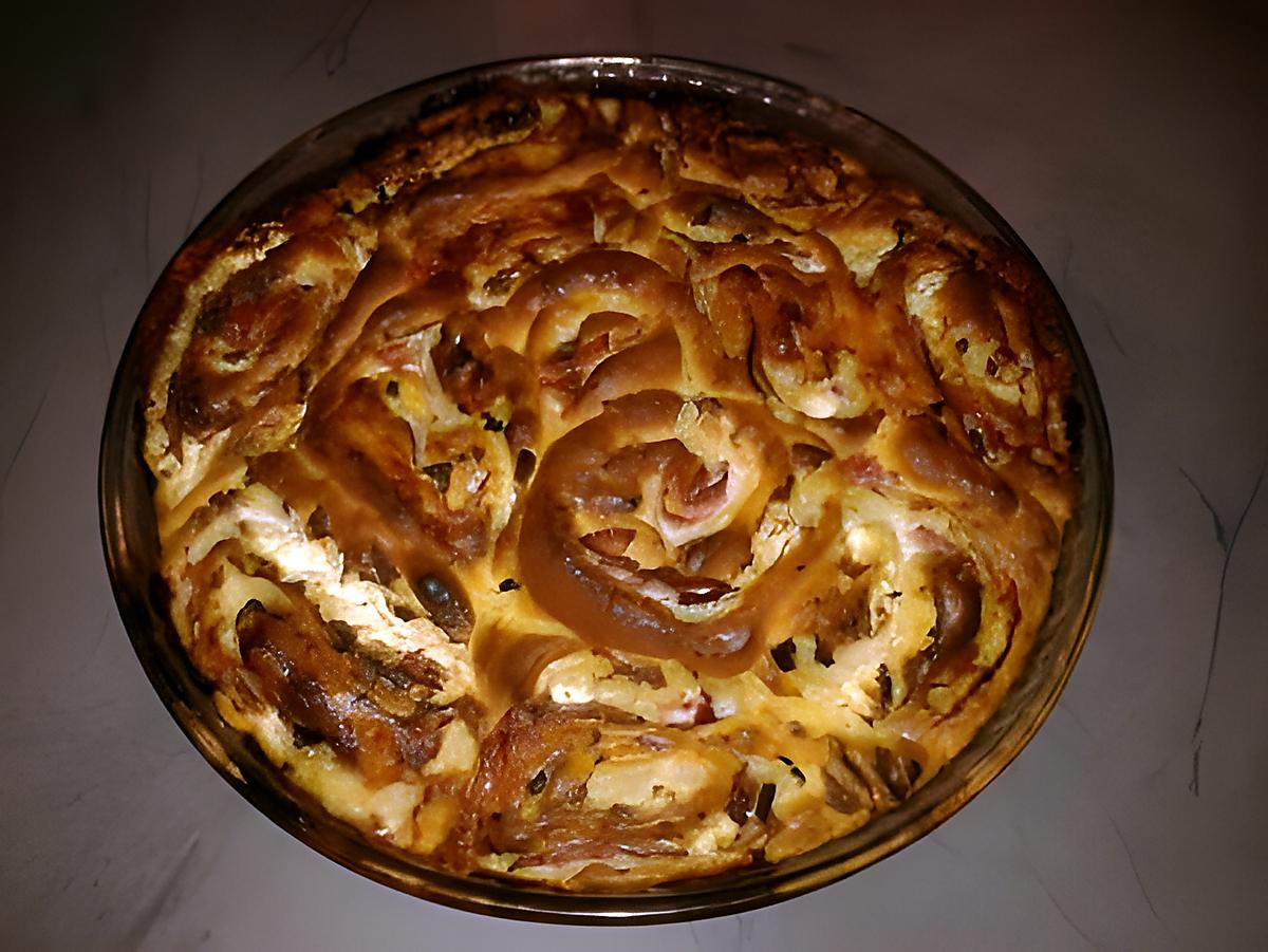 recette brioche roulée version salée