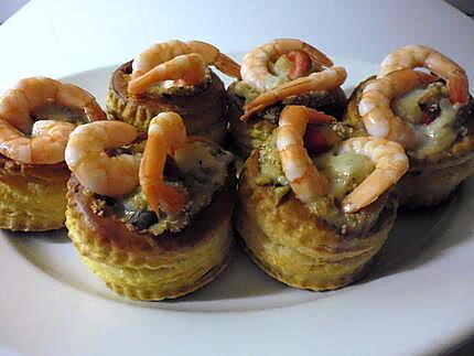 recette Bouchées de la mer