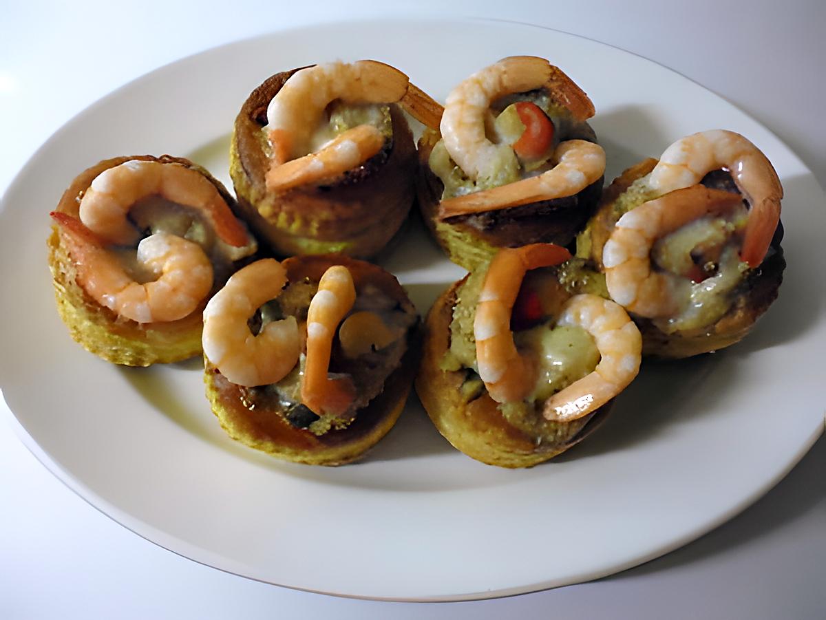 recette Bouchées de la mer