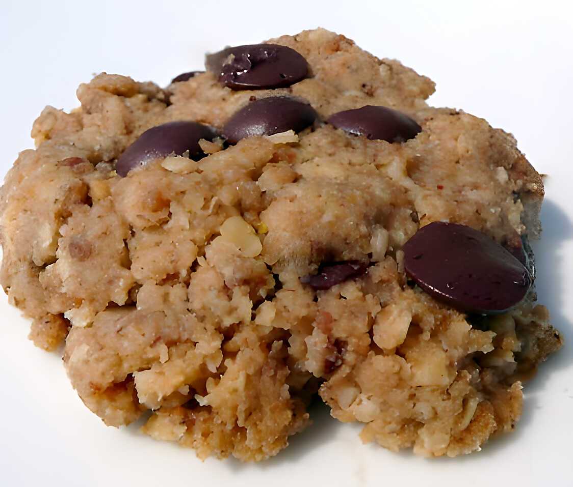 Délicieux cookies chocolat noisettes
