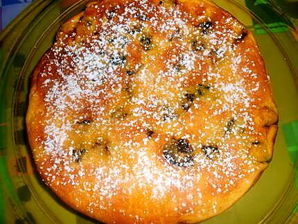 recette CLAFOUTIS  PERE  E  PRUGNE  (poires et pruneaux)