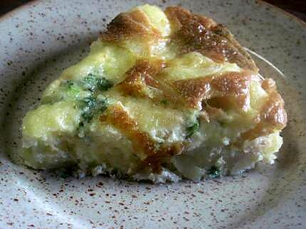 recette Clafoutis pommes de terre au Maroilles.