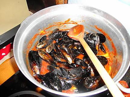 recette moules tomates curry