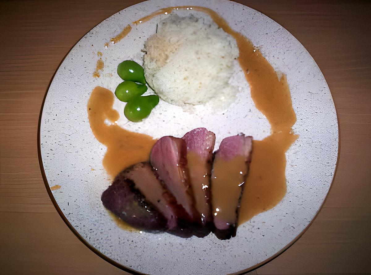 recette Magret de canard et sa sauce crémeuse