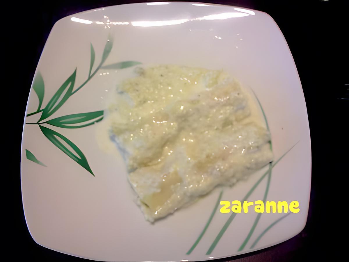 recette Cannelonis Poulet- fromage à la sauce céléris