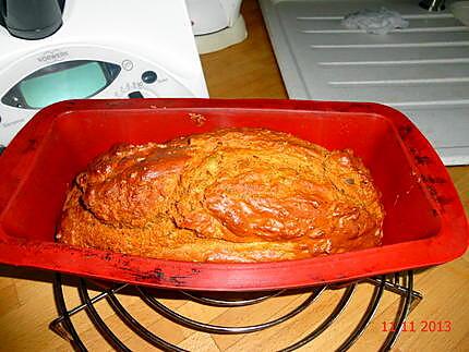 recette CAKE  A LA FARINE DE TOMATE