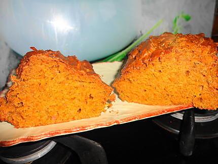 recette CAKE  A LA FARINE DE TOMATE