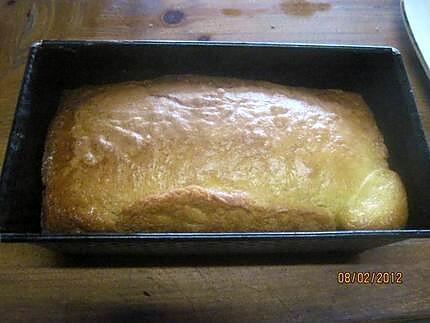 recette Cake au beurre et aux kiwis.