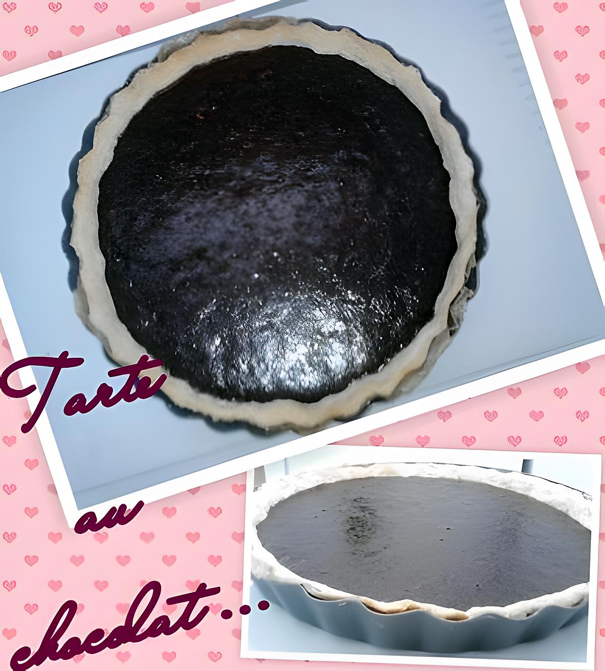 recette LA tarte au chocolat ,coco et amande....