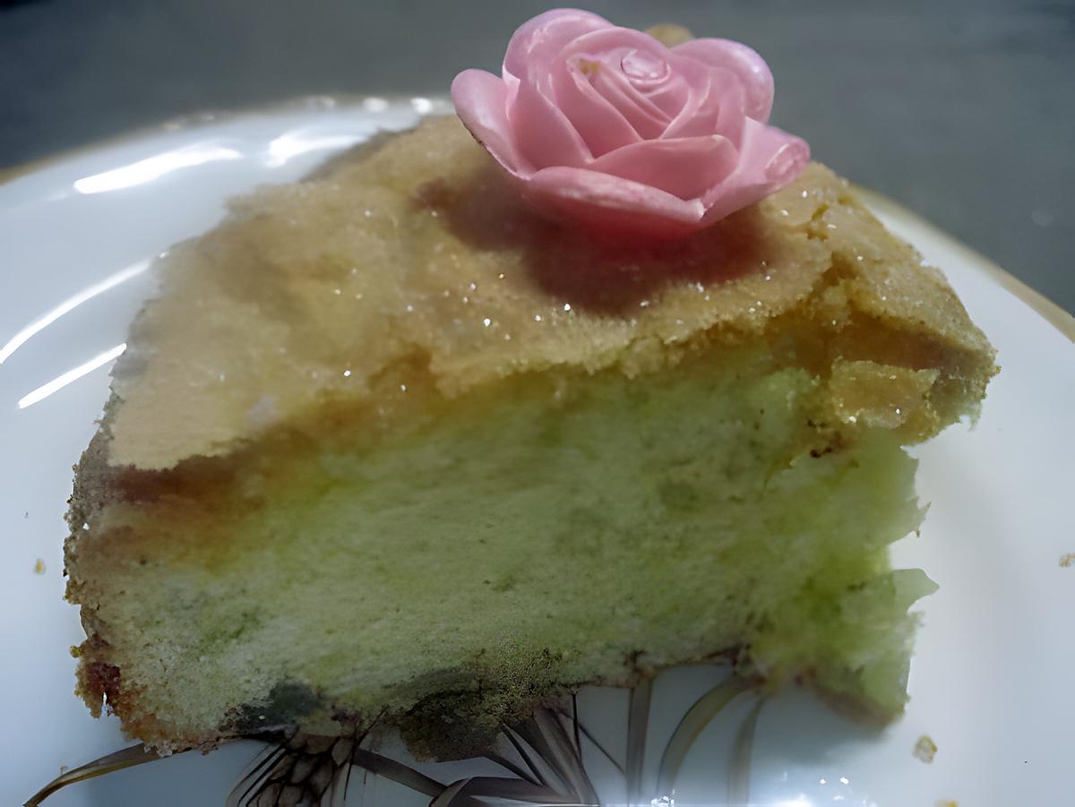 recette Gâteau à l'Angélique confite au sucre.