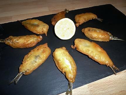 recette Beignets de sardines