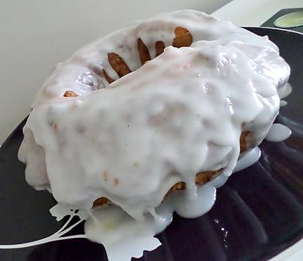 recette Couronne au yaourt et son glaçage fondant