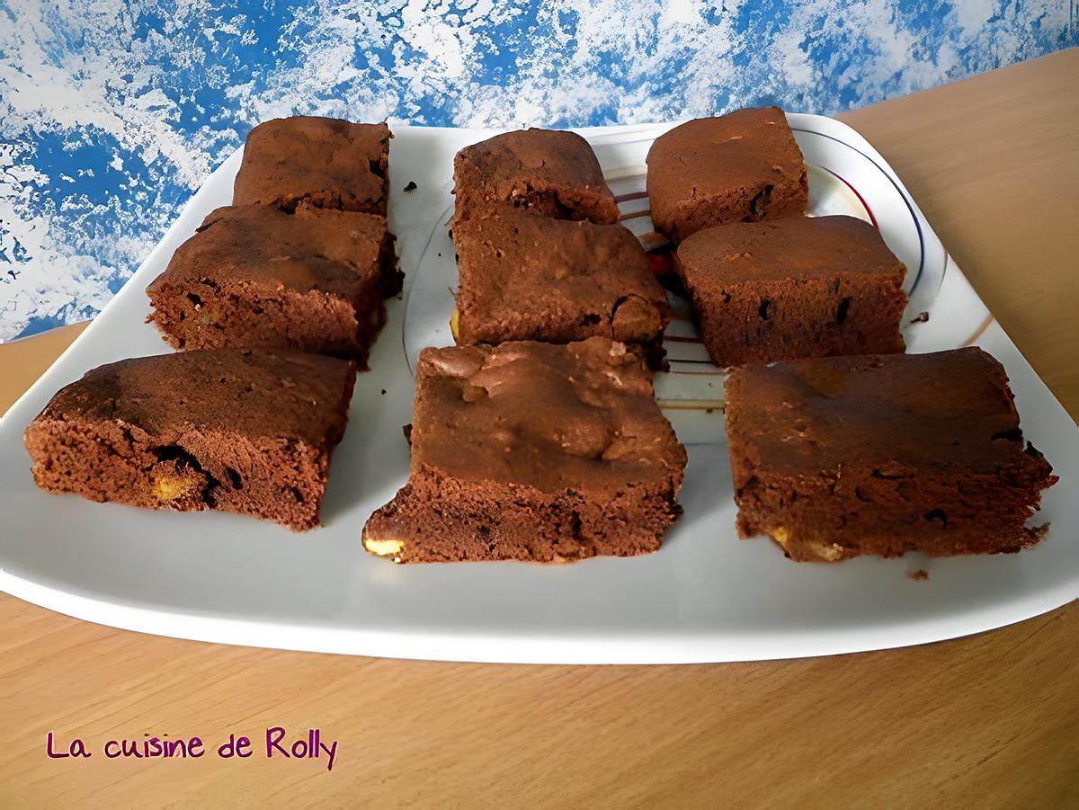 recette Brownie aux écorces d'orange confite