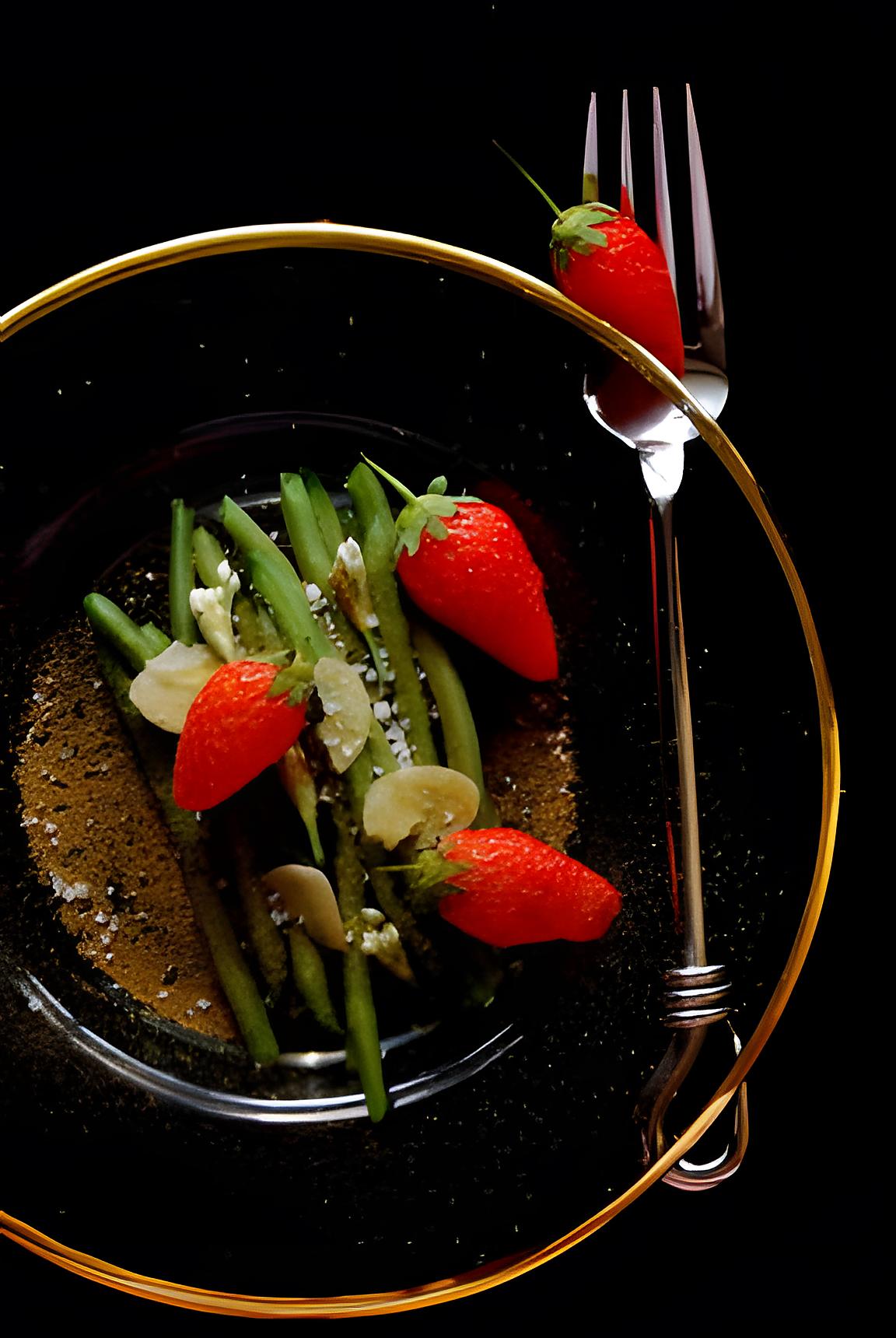 recette Salade Manon et sa belle fraise