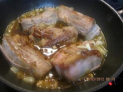 recette Blanquette de veau avec os aux épinards.