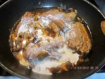 recette Blanquette de veau avec os aux épinards.