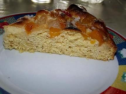 recette Gâteau au cockail de fruits.