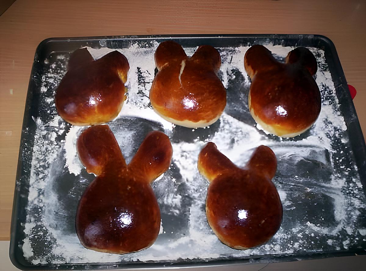 recette Brioche lapin