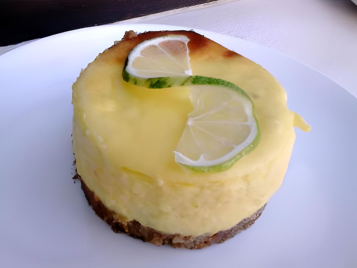 recette cheese cake au citron vert