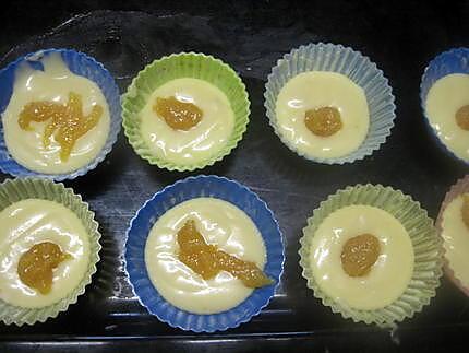 recette petits gâteau aux yaourt et crème de pâtissons.