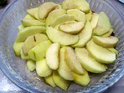 recette tatin aux pommes caramélisées.