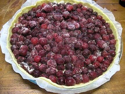 recette tarte aux griottes.