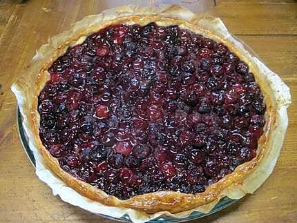 recette tarte aux griottes.