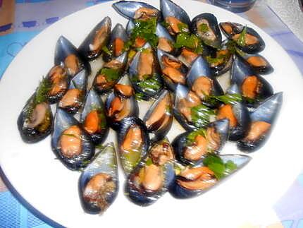 recette INSALATA  DI  COZZE  (MOULES EN SALADE)