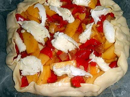 recette TARTE  RUSTIQUE