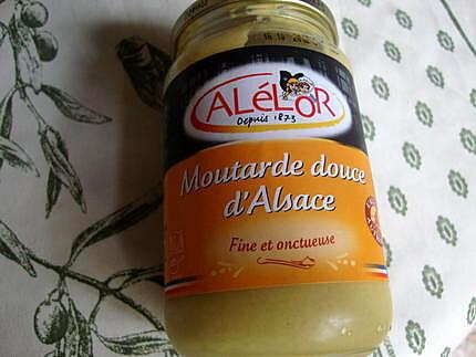 recette LAPIN a la moutarde ALELOR douce d alsace