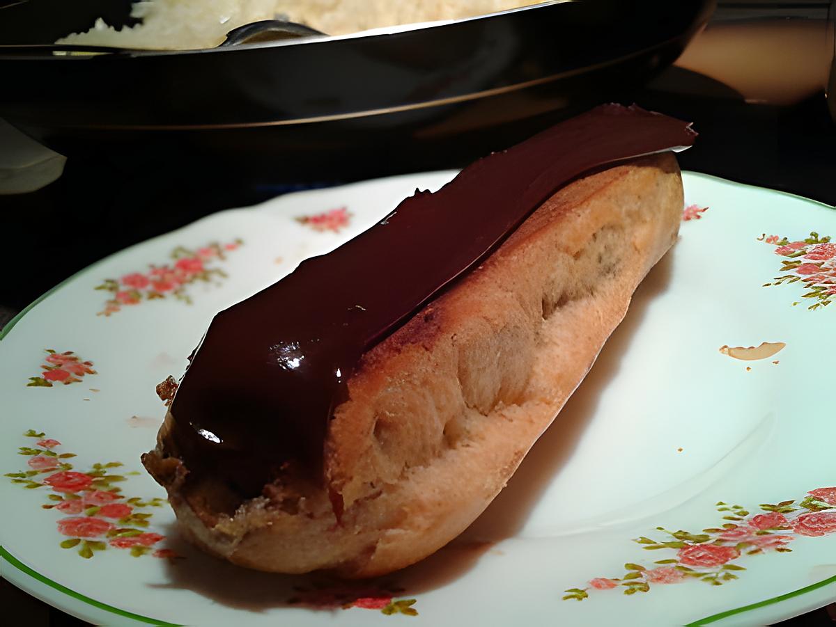 recette Eclairs au chocolat